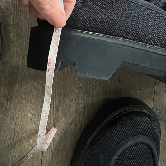 Sarto by Franco Sarto Ream Lug Sole Platform Navy Loafers - Picture 7 of 7